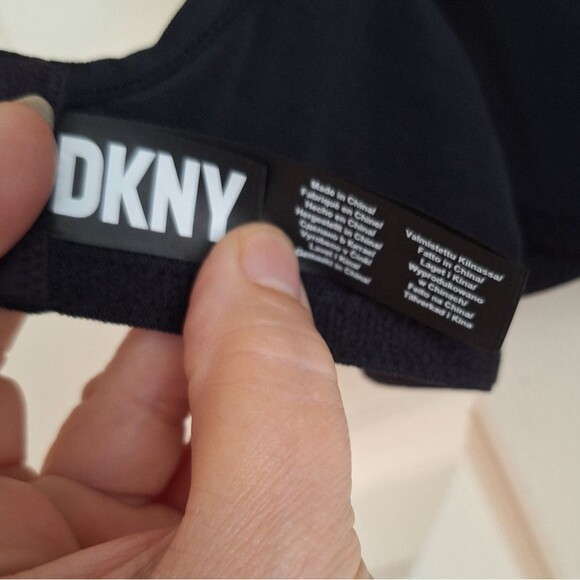 🎁DYNK Table Top Micro Unlined Black Demi Bra Size 38D - Picture 8 of 10